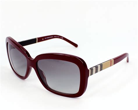 burberry sunglasses be 4173 3403 11 acetate plastic burgundy grey|Burberry BE4337 Carnaby Prescription Sunglasses.